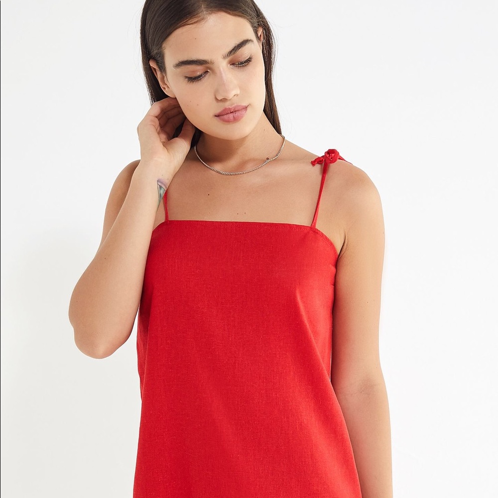 Urban outfitters shift tie strap dress